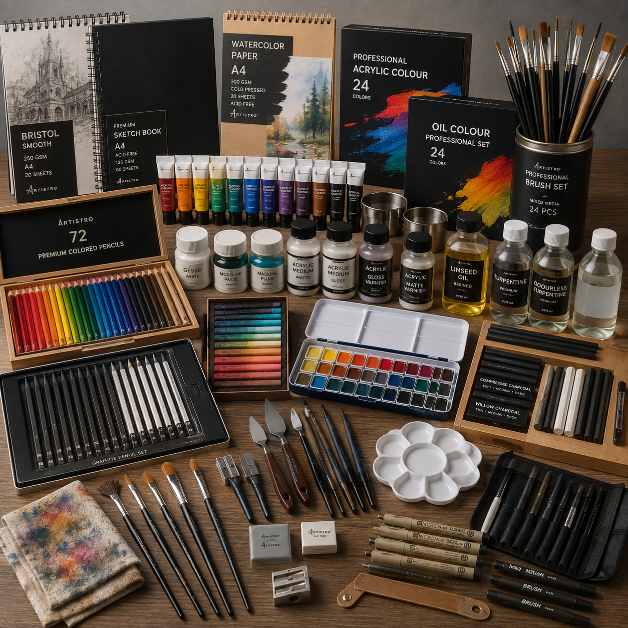 Professional Art Materials
